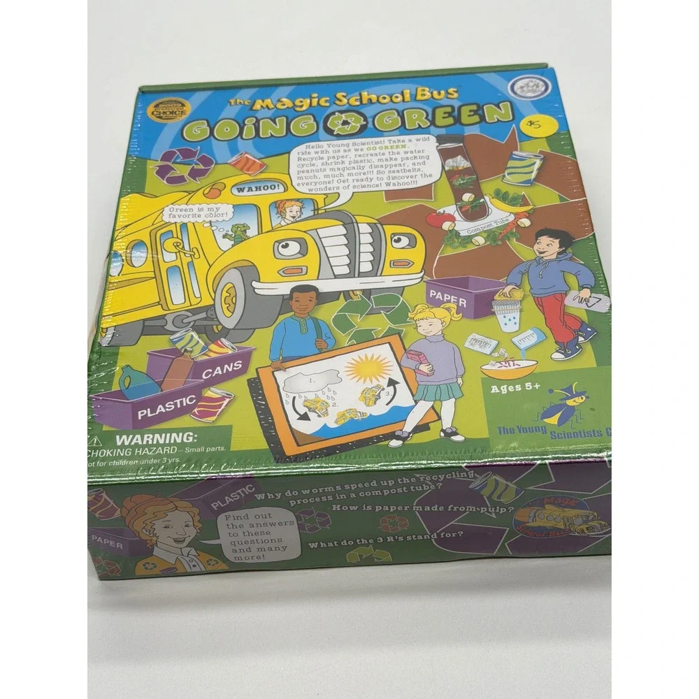 Magic School Bus Going Green Science Kit Young Scientists Club EDU 0212 New